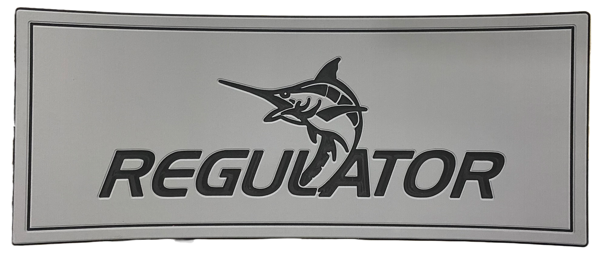 Regulator Helm Pad Anchor Grey over Black Regulator Marine Gear Store