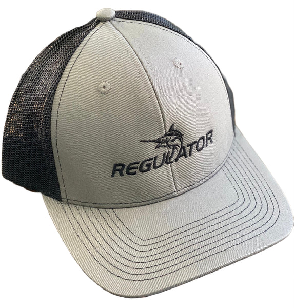 Regulator Marine Trucker Hat | Charcoal with Black Mesh