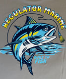 Built to Fish Long Sleeve Performance Shirt | Grey