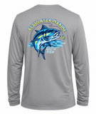 Built to Fish Long Sleeve Performance Shirt | Grey