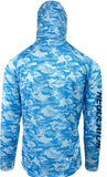 Marlin Camo Performance Fishing Hoodie