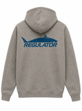 Fishcut Hoodie |  Grey Frost