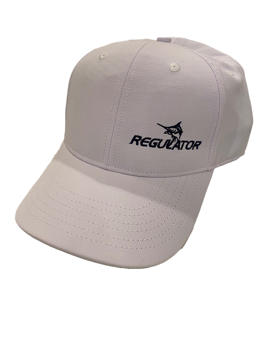 Performance Hat White Regulator Marine Gear Store