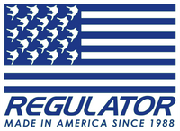 XL Regulator Flag Pro-Cut Vinyl Decal | Blue