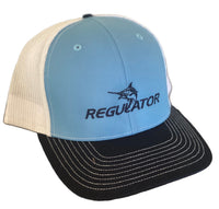 Regulator Marine Trucker Hat | Carolina Blue with White Mesh