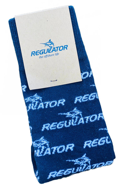 Regulator Marine Logo Socks | Navy