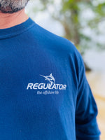 Regulator Flag Long Sleeve T-Shirt | Navy