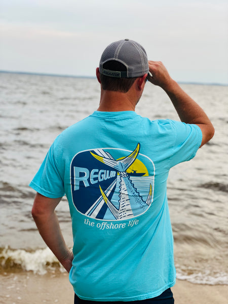 Regulator Tuna Catch T-shirt | Lagoon Blue