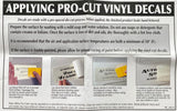 Regulator Pro-Cut Vinyl Decal