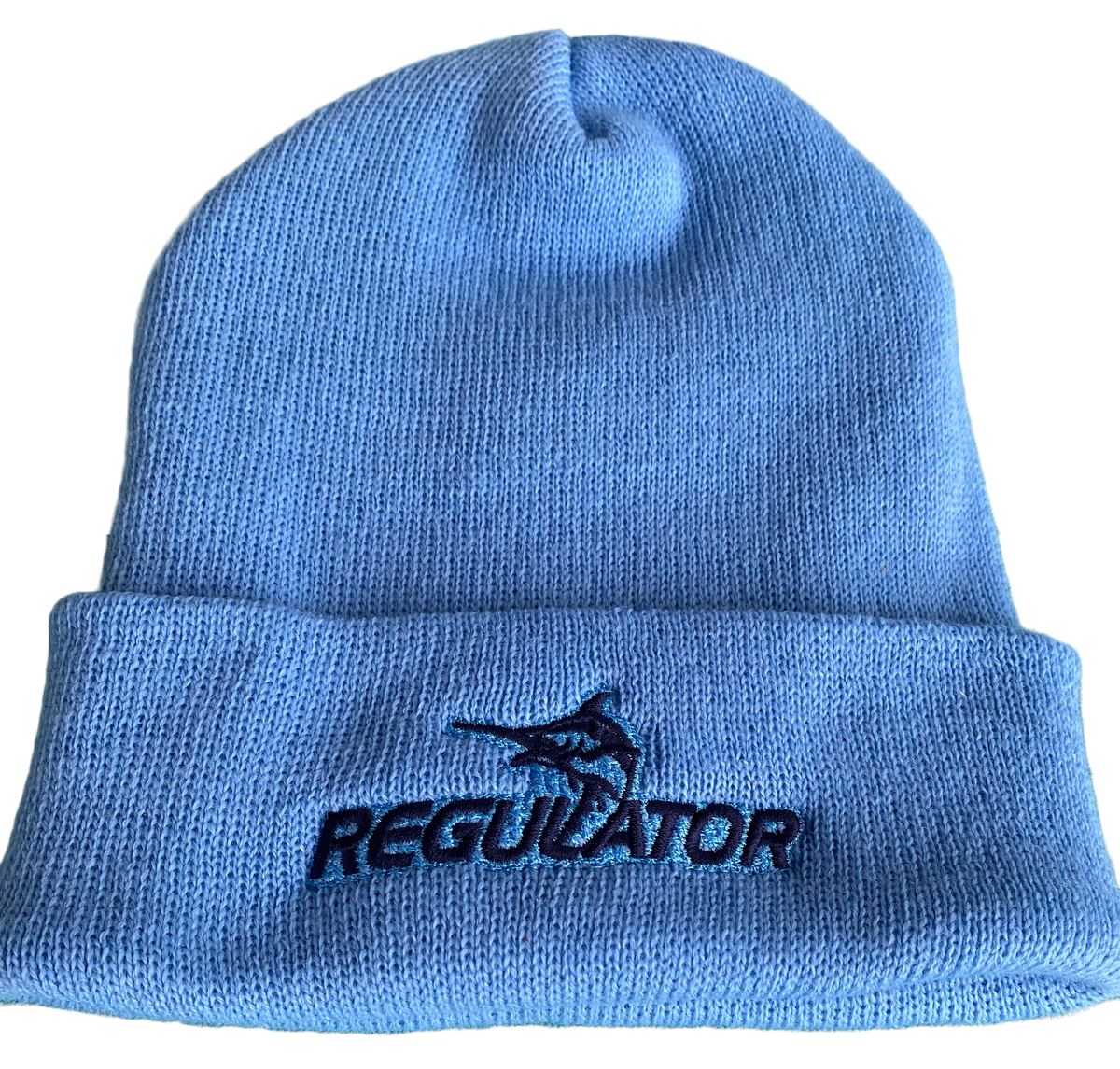 Regulator Cap Sign Regulator Knit Cap | Carolina Blue – Regulator Marine Gear Store