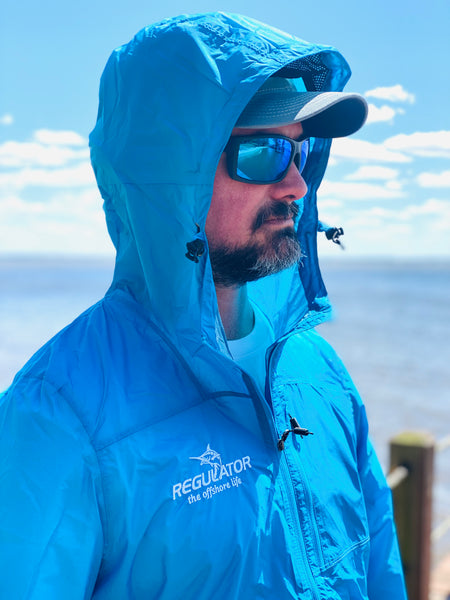 Regulator Marine Stormtech Rain Jacket Electric Blue Regulator